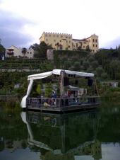 Show in Italy on a lake. Show was stopped in the middle due to a huge storm